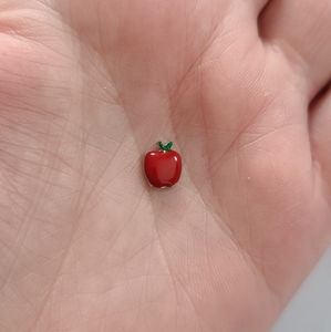 Origami Owl Red Apple Charm